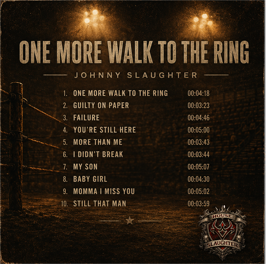 Digital Album Download One More Walk To The Ring by Johnny Slaughter